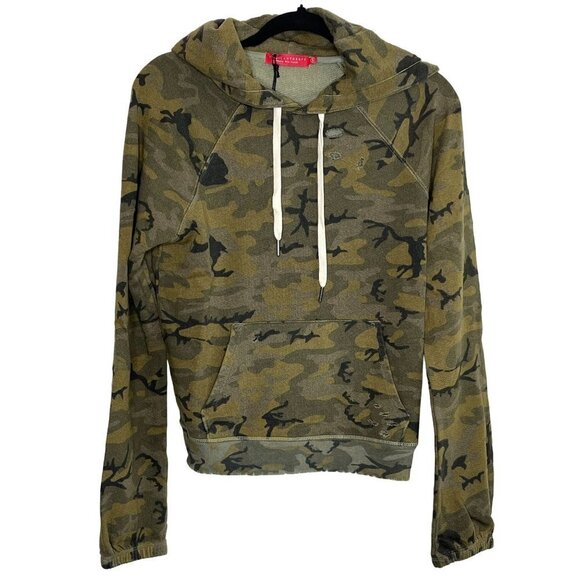 n:PHILANTHROPY Gamble Hoodie Sweatshirt in Olive Camo SZ Small NWT - Picture 3 of 11